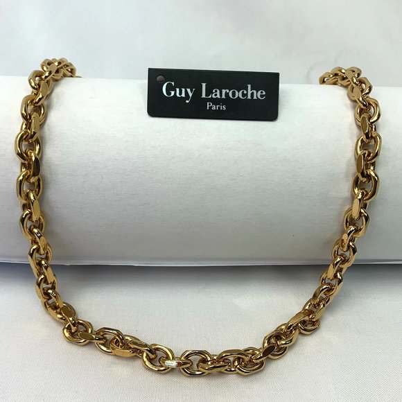 Guy Laroche Paris - Forcat Chain Neckless✨ - Picture 1 of 7